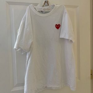 Comme Des Garçons white T-shirt